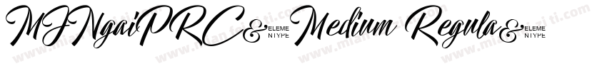 MJNgaiPRC-Medium Regula字体转换